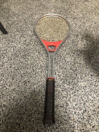 Head Professional Head Pro 4 3/8 L Aluminum Metal Vintage Tennis Racket