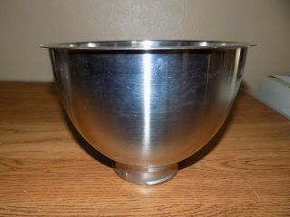 Vintage Kitchenaid Stand Mixer Stainless Steel 4c Mixing Bowl.