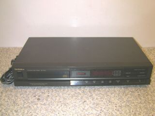 Technics Sl - P127 Cd Single Compact Disc Player Vintage Audio 1988 Japan
