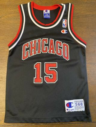 Vintage Ron Artest Chicago Bulls Toddler Kids Champion Jersey Size 6/8
