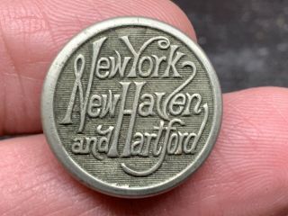 York Haven And Hartford Railroad Jacket Button