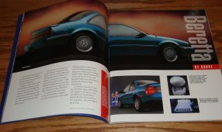 1993 Chevrolet Full Line Deluxe Sales Brochure 93 Chevy Corvette Camaro 2