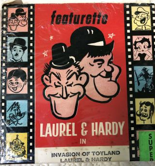 Vintage Laurel & Hardy In Invasion Of Toyland 8mm Kiddie Movies Atlas Film