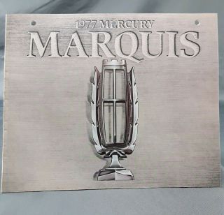 Vintage 1977 Mercury Marquis Car Dealer Sales Brochure