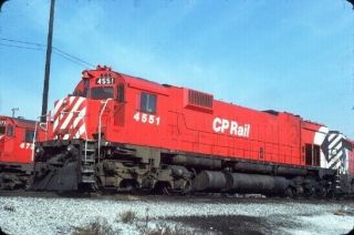 Cp 4551 M - 630 Toronto On (canadian Pacific) Slide 10 - 21 - 78 T16 - 2