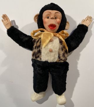 Vintage Monkey Howdy Doody Show Possible Zip / Zippy Rubber Face,  Hands And Feet