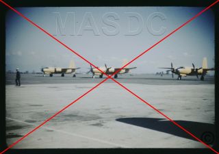 688 - 2x 35mm Duplicate Aircraft Slides - Martin Jm - 1 Marauder Target Tow 1940s