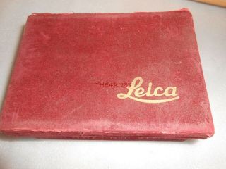 Vintage Leica M3 Camera Empty Box