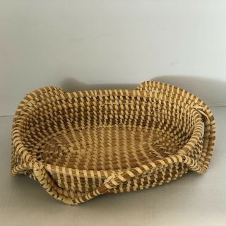 Vintage South Carolina Gullah Sweetgrass Basket