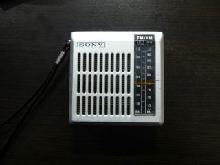 Vintage Sony Tfm - 3700w Am/fm Solid State Radio Made In Japan | &