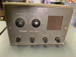 Vintage Knight Space Spanner Radio Unit Or Project