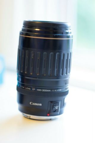 Vintage Canon EF 100 - 300mm f/4.  5 - 5.  6 USM Lens Not 3
