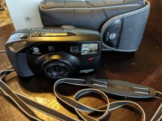 Vintage Minolta Freedom Zoom 90ex Qd 35mm Camera With Soft Case