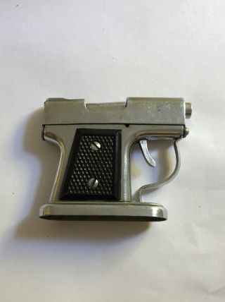 Rare Vintage 9mm Gun Cigarette Lighter Made In Occupied Japan