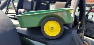John Deere Pedal Tractor Trailer Vintage