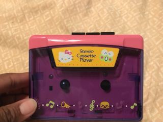 Sanrio Vintage Cassette Tape Player Hello Kitty Keroppi