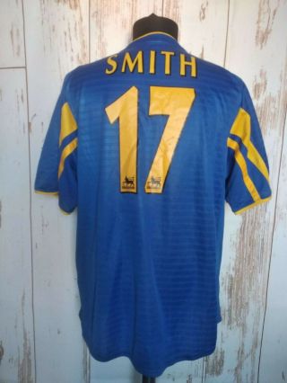 Smith 17 Leeds United Nike Vintage Away Jersey 2001/03 Football Shirt Soccer M