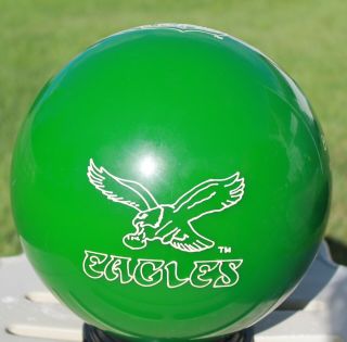Vintage Nfl Logo Philadelphia Eagles Bowling Ball Brunswick Gc77304