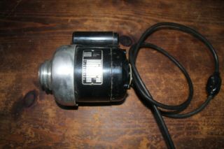 Vintage Bodine Gear Motor Ncs 34,  1/6 Hp,  3400 Rpm,  2.  6 A,  Go222078,  Shrouded
