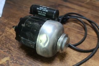 Vintage Bodine Gear Motor NCS 34,  1/6 HP,  3400 RPM,  2.  6 A,  GO222078,  Shrouded 2