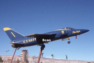 35mm Slide Military Aircraft/plane Usn F - 11a Blue Angels 1991 P1376