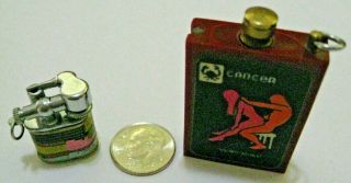 Vintage Miniature Lighter And Permanent Match 2