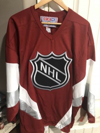 Vintage 90s Ccm Nhl All Star Official Licensed Hockey Jersey Men’s Size Xxl Nwt