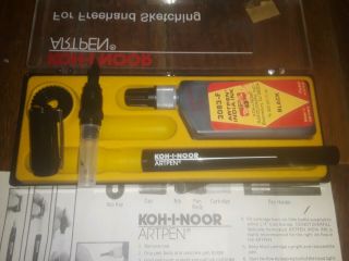Koh - I - Noor Artpen Art Pen Set w India Ink Complete vintage pens art supplies 2