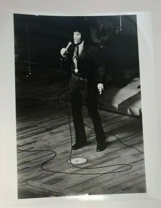 Elvis Presley 8 X 10 Vintage Kodak Photo High Gloss Rare On Stage