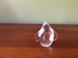 Vintage Steuben Glass Penguin Figurine