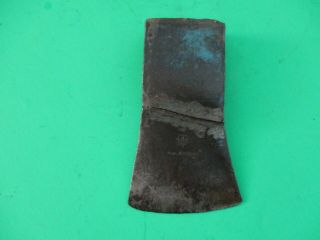 Vintage Hults Bruk Hb Made In Sweden 3 - 1/2 Broken Project Axe Axe Head