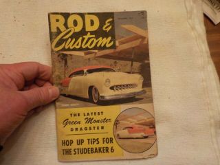 Rod And Custom September 1955