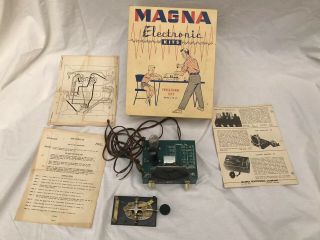 Vintage Magna Electronics Kit Model M - 5 Morse Code Oscillator With Box