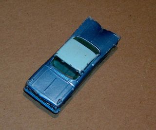 Vintage Matchbox Lesney Chevrolet Impala No.  57 Two Tone Blue
