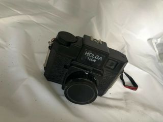 Holga 120n Medium Format Film Camera (black) Vintage Style Old - School