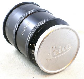 Vintage Leitz Leica Focotar F=5cm 1:4.  5 Doocq Enlarging Lens W/leica Front Cap