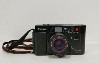 Vintage " Canon Af 35m " 35mm Point & Shoot Film Camera