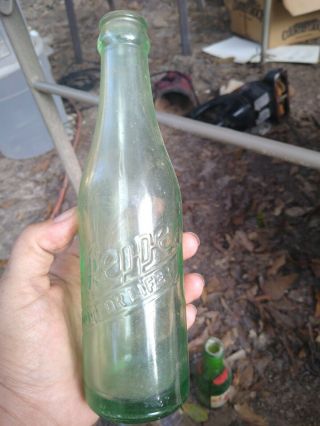 Vintage Dr Pepper Soda Bottle 6 1/2 Oz 10 2 4 Clear Embossed Good For Life Tx.