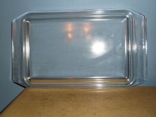 Vintage Pyrex Clear Glass Lid,  Only For Space Saver Casserole 550 - C 35