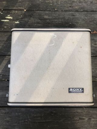 Vintage Sony Tapecorder Tc - 105 Reel To Reel Recorder