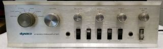 Vintage Dynaco Pat - 4 Solid State Stereo Preamplifier As - Is,  Pre Amp