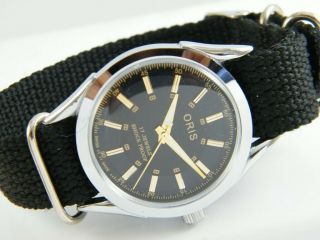 Vintage Mechanical Hand - Winding Swiss Men Wrist Watch Fancy 368c - A183709 - 1