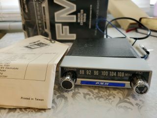 Vtg 1970s Audiovox Fmc - 1c Car Radio Converter Am To Fm - Micro Converter Radio