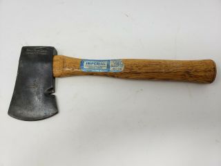 Buster Brown Shoes - Brown Bilt Advertising Axe Vintage Camp Hatchet Made In Usa