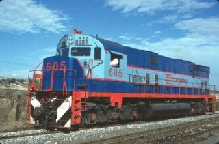 Fnm 605 C - 628 La Venta Mx (national Railroad Of Mexico) 01 - 03 - 90 T16 - 10