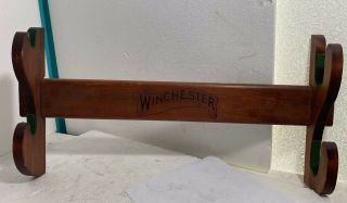 Vintage Wooden Winchester 9422 Rifle Gun Rack Wall Mount