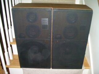 Vintage Technics Sb - K476 3 Way Speakers