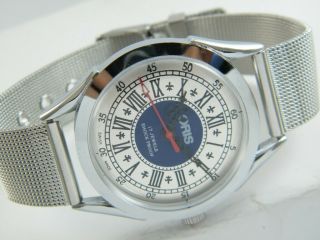 Vintage Mechanical Hand - Winding Swiss Men Wrist Watch Fancy 366b - A182304 - 4