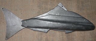 Vintage Swanee - Dee Finned Keel Downrigger Fish Trolling Weight Ball Usa 8lb 7.  3
