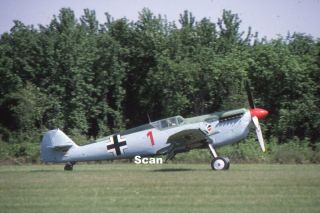 35mm Slide Military Aircraft/plane Me - 109 G - Fend May 1988 P1230